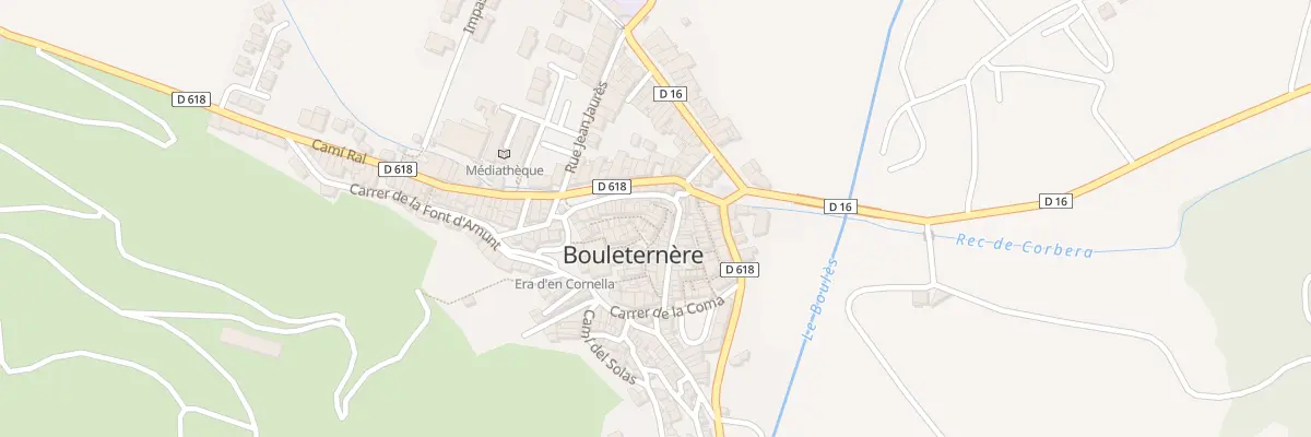 Plan du 100 Village à Bouleternère