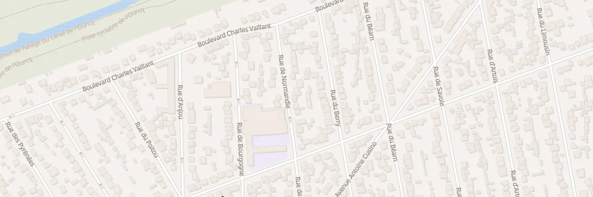 Plan du 19 Rue de Normandie à Tremblay-en-France