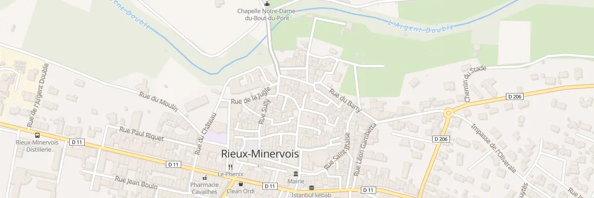 Plan du 4 Rue Notre Dame à Rieux-Minervois