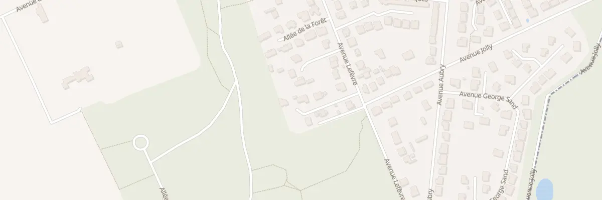 Plan du 6 All des Rossignols au Plessis-Trévise