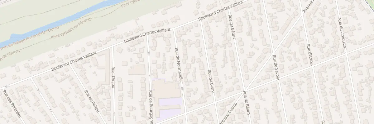 Plan du 13 Rue de Normandie à Tremblay-en-France
