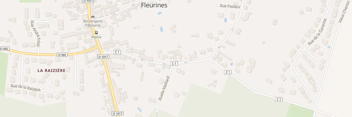 Plan du 23 Rue des Frièges à Fleurines