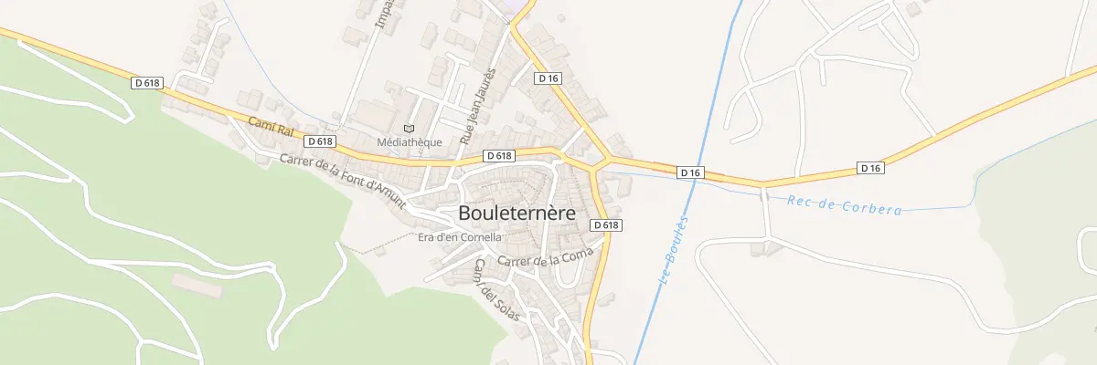 Plan du 18 Rue Mgr Michel de Pontich à Bouleternère