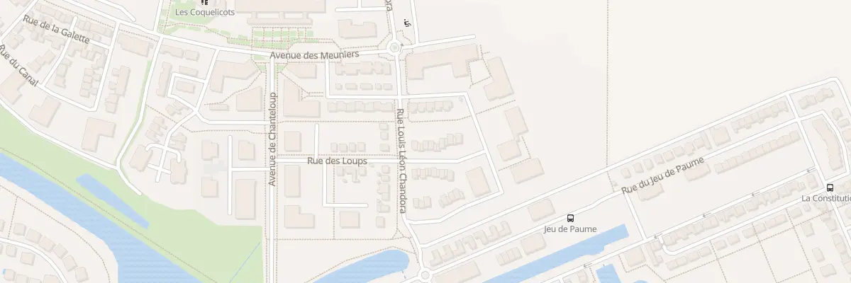 Plan du 120J Rue Louis Léon Chandora à Moissy-Cramayel
