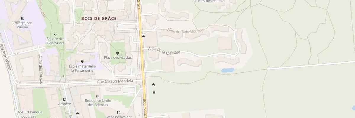 Plan du 10 All de la Clairière à Champs-sur-Marne