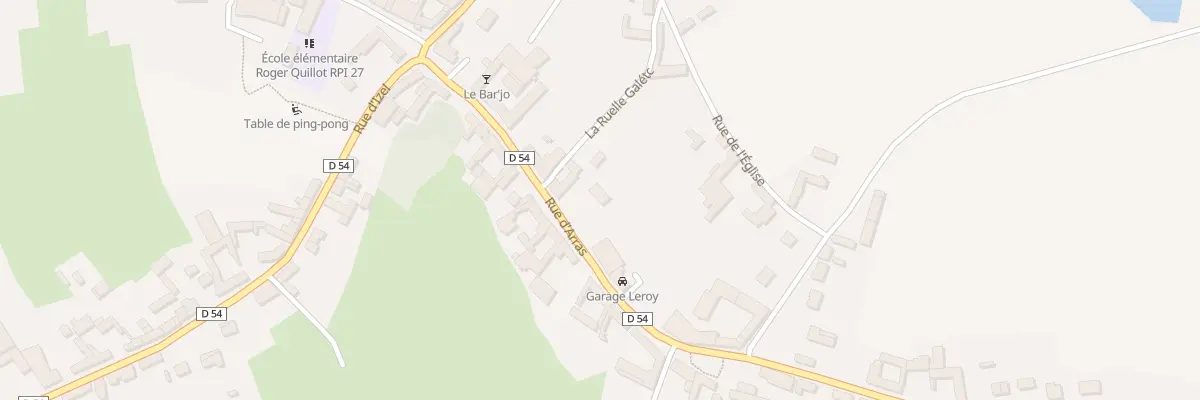Plan du 13 Rue d’Arras à Hermaville