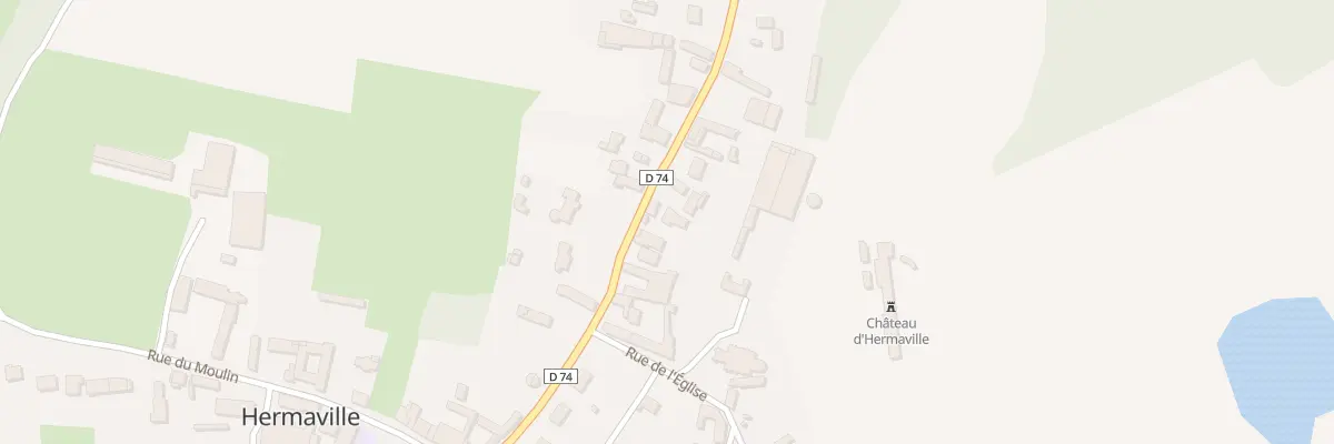 Plan du 10B Rue d’Aubigny à Hermaville