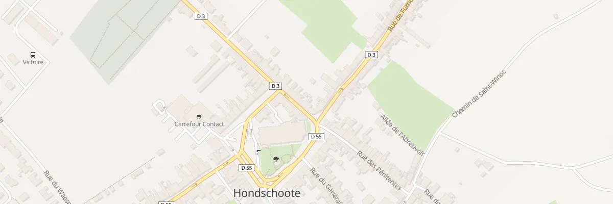 Plan du 6 Rue Coppens à Hondschoote