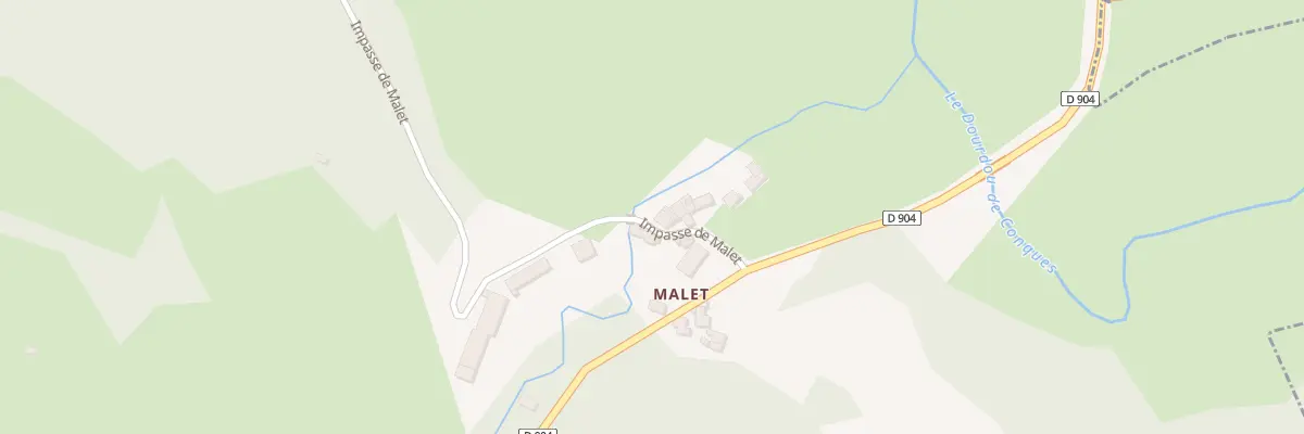 Plan du 5086 Malet à Muret-le-Château