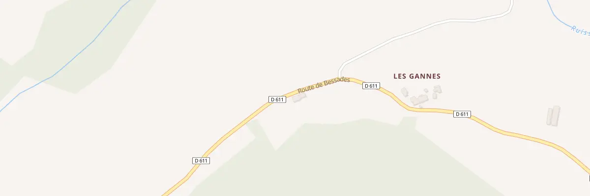 Plan du 5150 Ardot à Avèze