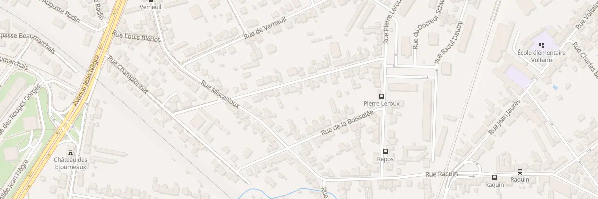 Plan du 31 Rue de la Septree à Montluçon