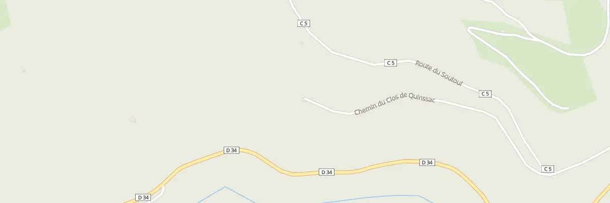 Plan du 5215 Quinssac à Campouriez