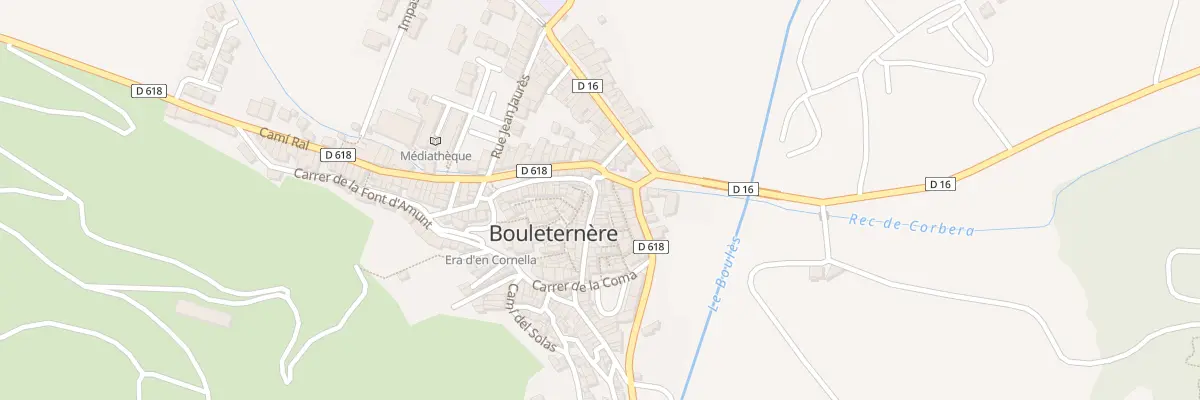 Plan du 5 Cae de la Placette à Bouleternère