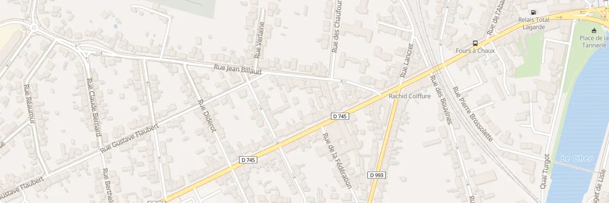 Plan du 28 Av Jules Guesde à Montluçon