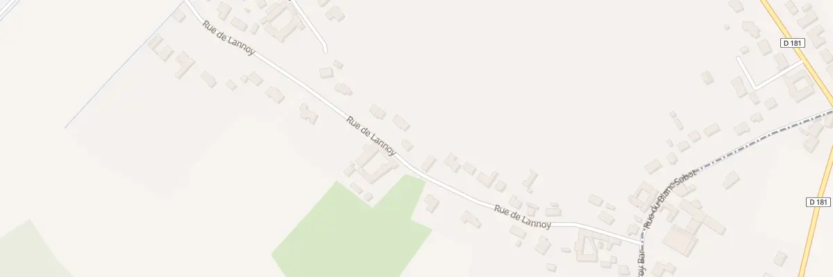 Plan du 793 Rue de Lannoy à Gonnehem
