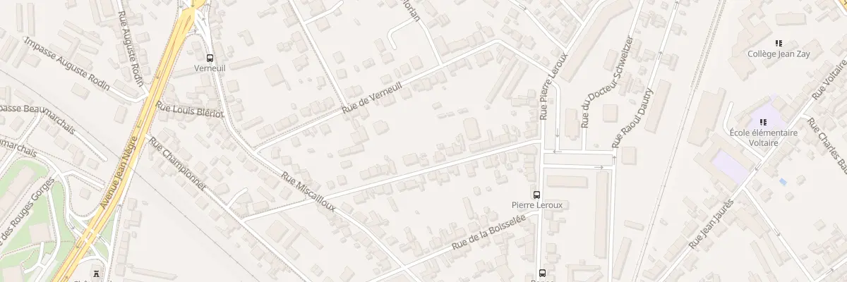 Plan du 30 Rue de la Septree à Montluçon