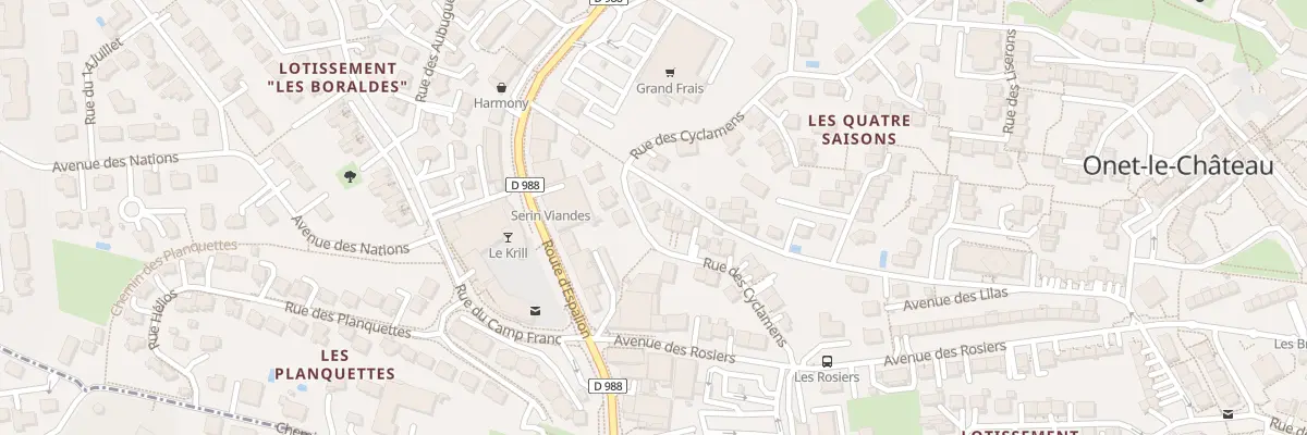 Plan du 19 Rue des Cyclamens à Onet-le-Château