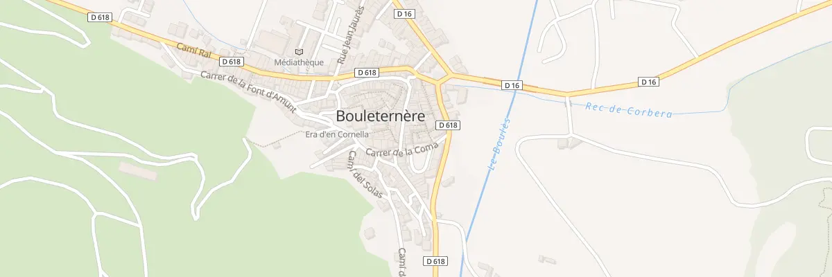 Plan du 135 Cae de la Coma à Bouleternère