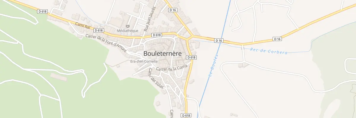 Plan du 9100 Cae Del Palau à Bouleternère
