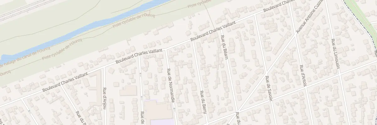 Plan du 6 Rue du Berry à Tremblay-en-France