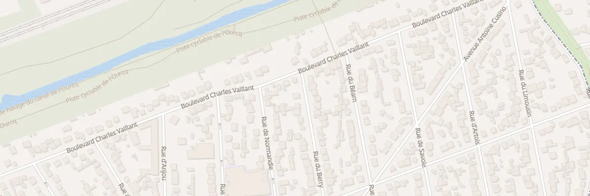 Plan du 4 Rue du Berry à Tremblay-en-France