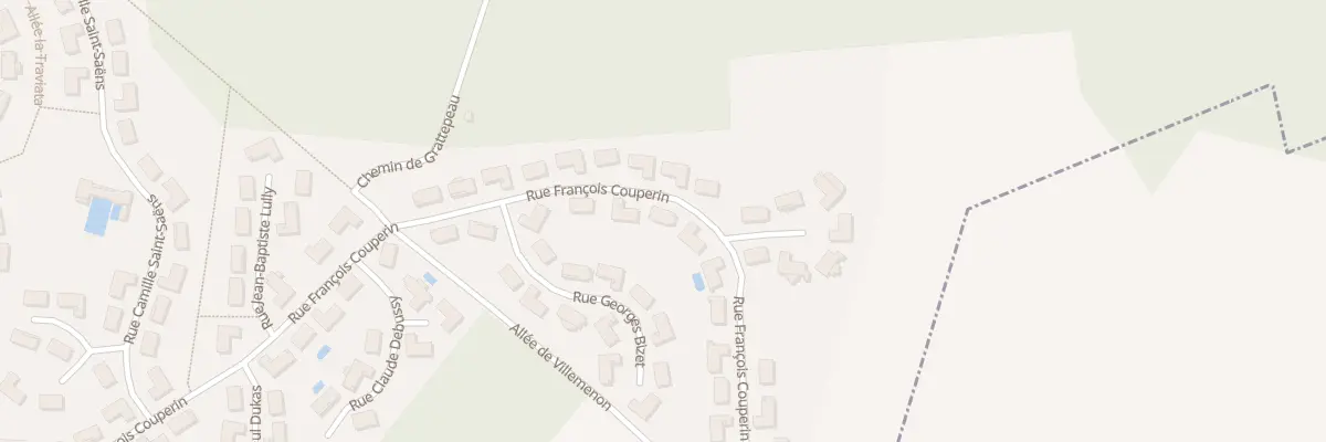 Plan du 28 Rue Francois Couperin à Santeny