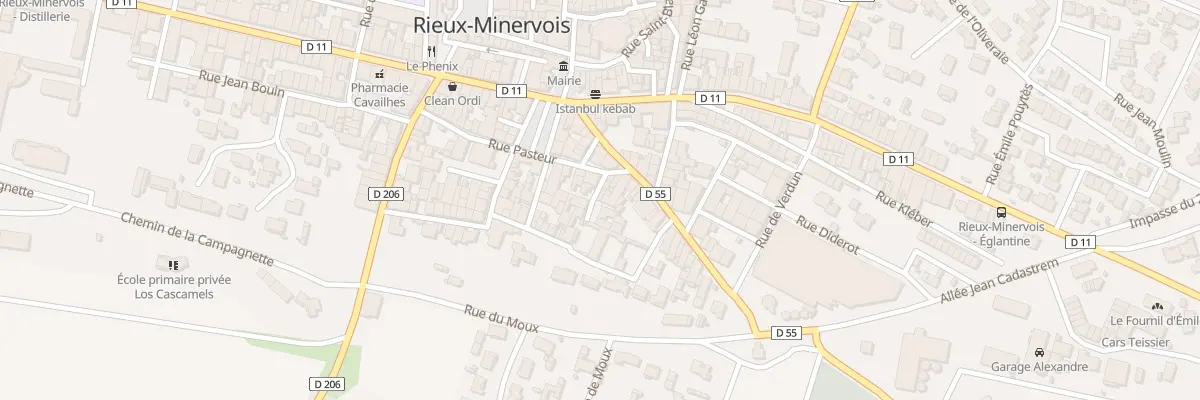 Plan du 5 Imp St Saens à Rieux-Minervois