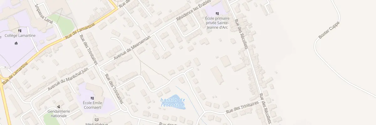 Plan du 26 Rue d’Osterburken à Hondschoote