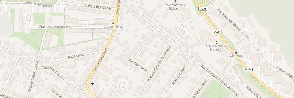 Plan du 14 Rue Félix Faure à Chelles