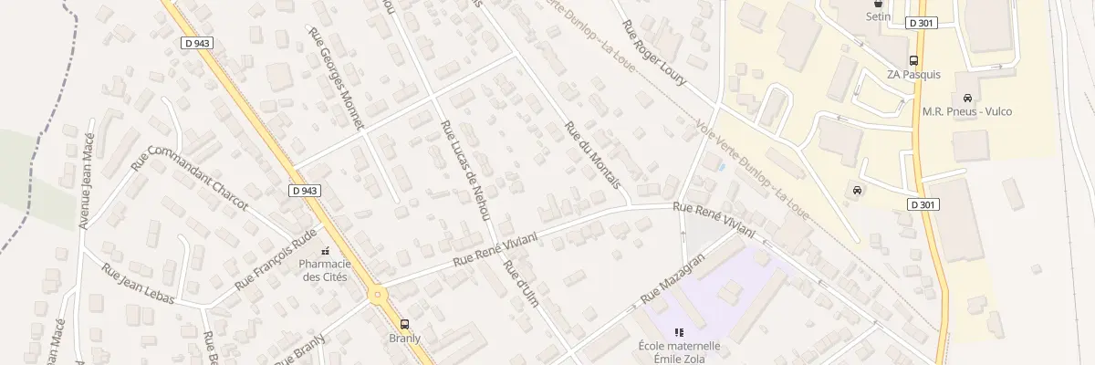 Plan du 56 Rue René Viviani à Montluçon
