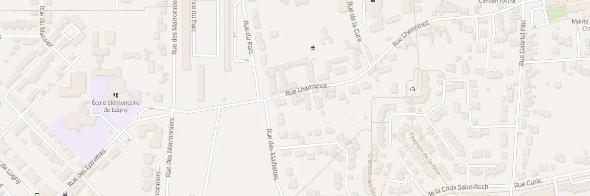 Plan du 503 Rue Lherminot à Moissy-Cramayel
