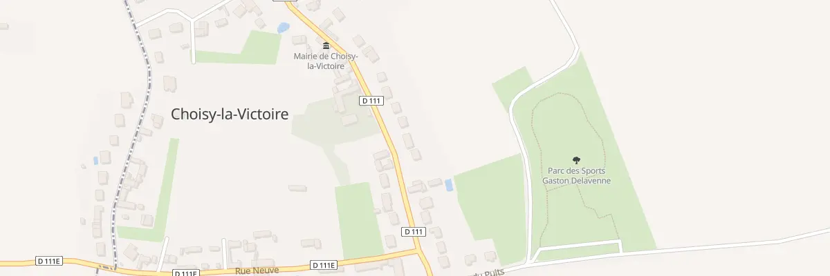 Plan du 243 Gr Grande Rue à Choisy-la-Victoire