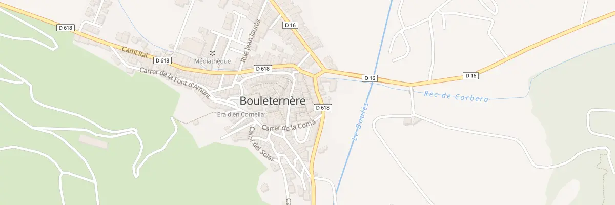 Plan du 7B Cae Del Palau à Bouleternère