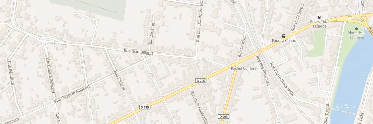 Plan du 11B Rue Jean Billaud à Montluçon
