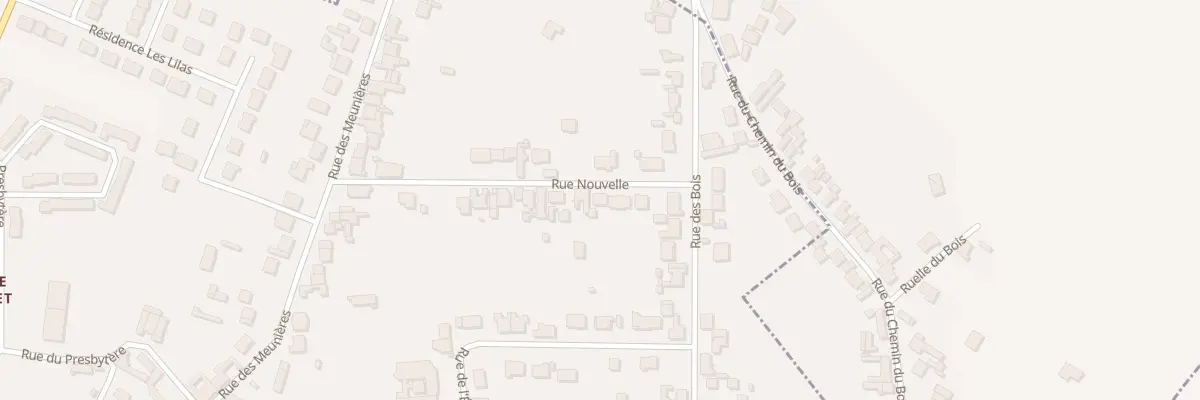 Plan du 23 Rue Nouvelle à Maisnil-lès-Ruitz