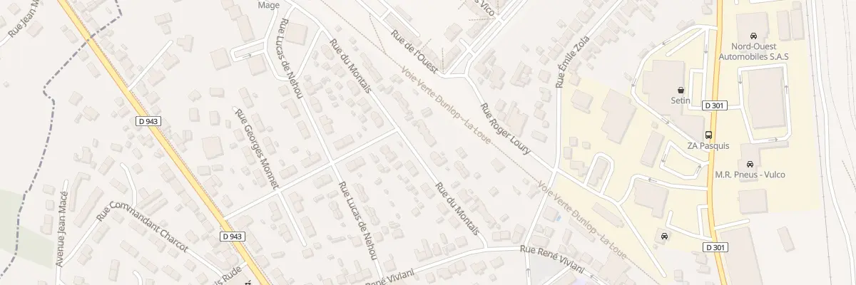 Plan du 32 Rue du Montais à Montluçon
