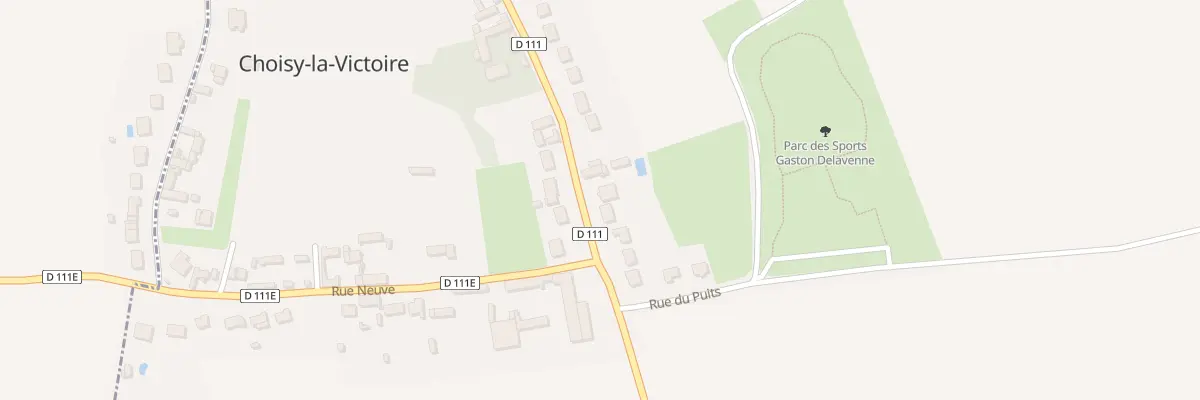 Plan du 309 Gr Grande Rue à Choisy-la-Victoire