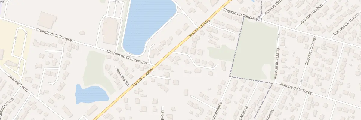 Plan du 1 All Ronsard à Coubron