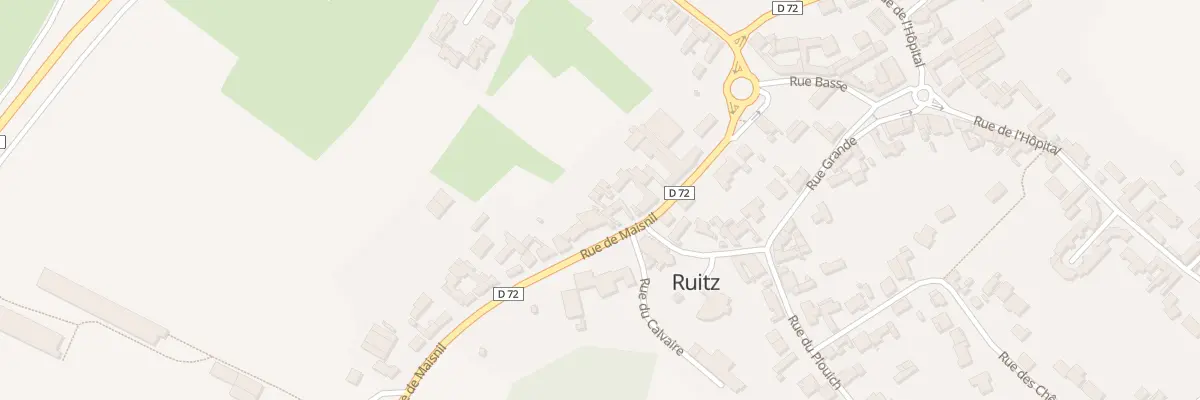 Plan du 20 Rue de Maisnil à Ruitz