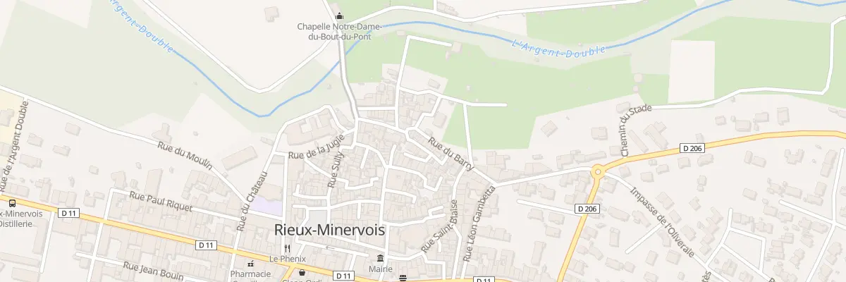 Plan du 26 Rue du Barry à Rieux-Minervois