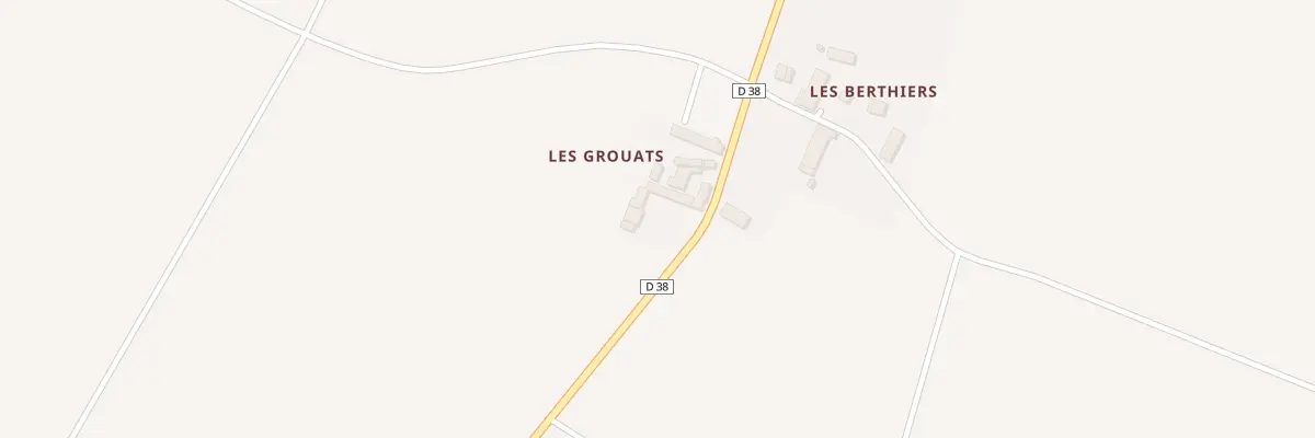 Plan du 10 Les Grouats à Moulon