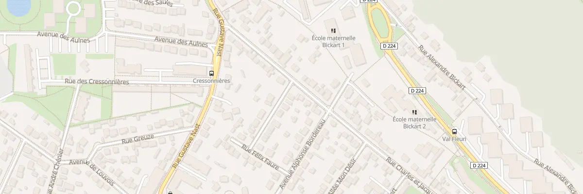 Plan du 20 Rue Félix Faure à Chelles