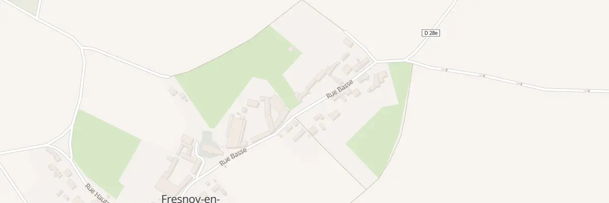 Plan du 18 Rue Basse à Fresnoy-en-Chaussée