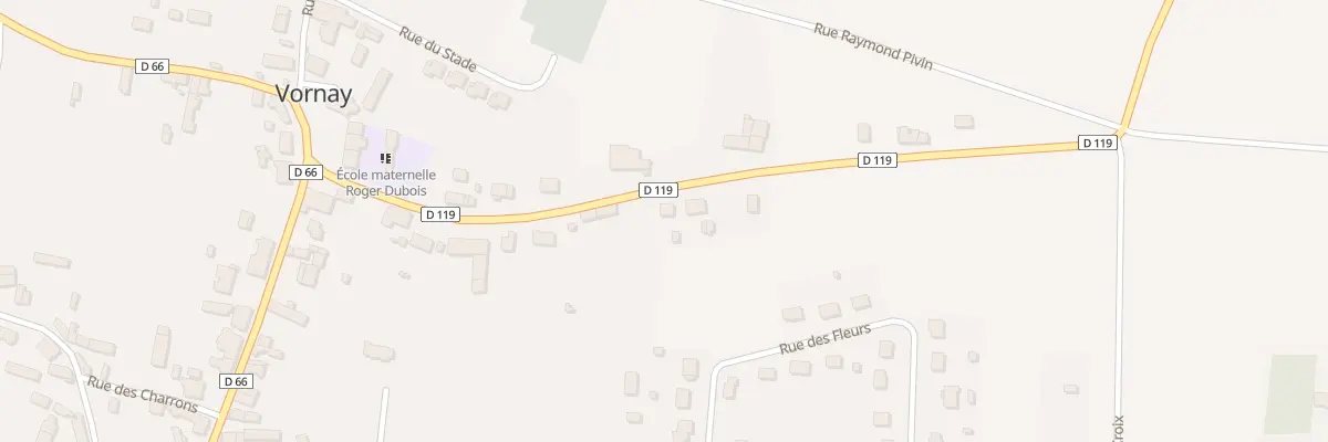 Plan du 22 Rte de Jussy à Vornay