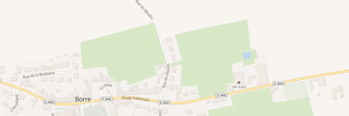 Plan du 106 Rue du Moulin à Borre