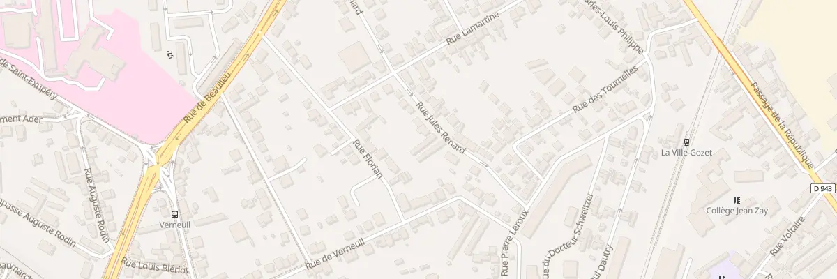 Plan du 34 Rue Jules Renard à Montluçon