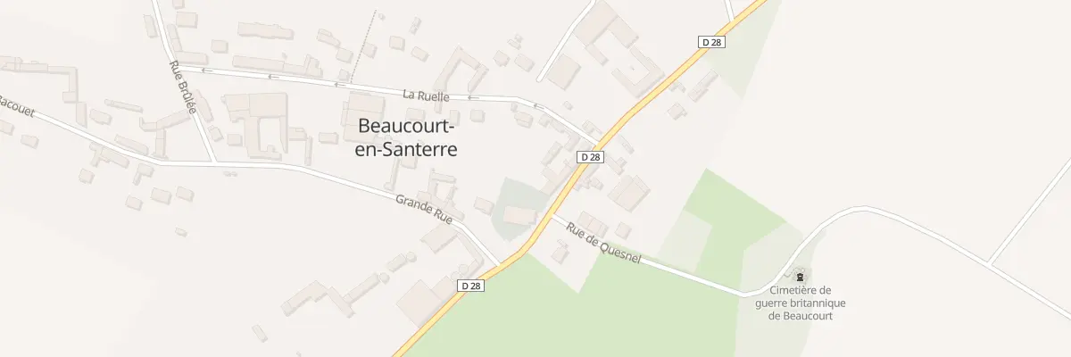 Plan du 5 Rue St Antoine à Beaucourt-en-Santerre