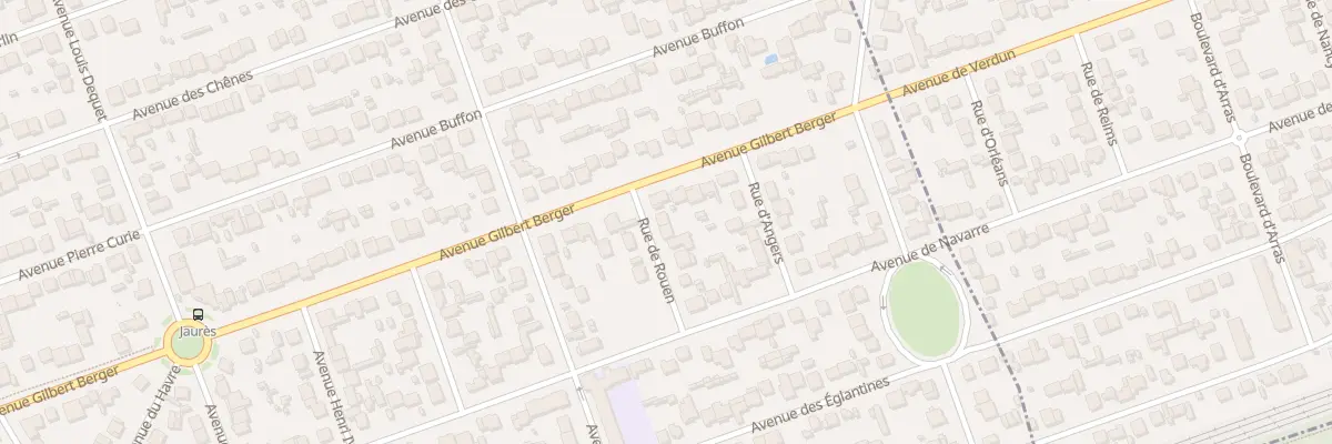 Plan du 12 Rue de Rouen à Tremblay-en-France
