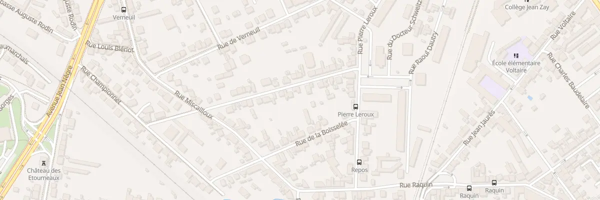 Plan du 21 Rue de la Septree à Montluçon