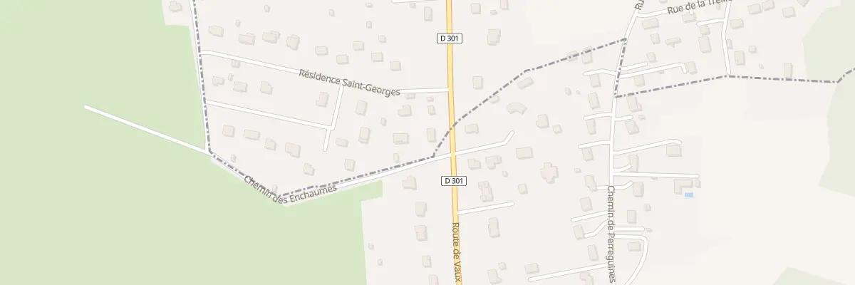 Plan du 2 Les Terres Rouges à Vaux
